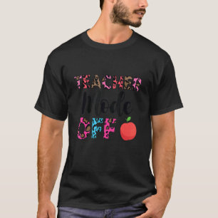 Camiseta Modo De Professor Retroativo Descolado Colo Coleto