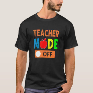 Camiseta Modo De Professor Retroativo Descolado Colo Coleto