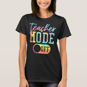 Camiseta Modo De Professora Descolado No Dia Passado Do Ver