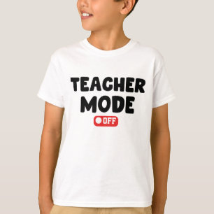 Camiseta Modo de Professora do Trendy Desing , Ditos Engraç