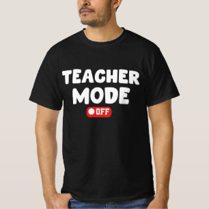 Camiseta Modo de Professora do Trendy Desing , Ditos Engraç