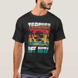 Camiseta Modo de Professora Férias de Verão na Escola de Vi