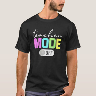 Camiseta Modo De Professora Fim Do Ano Alô Verão 1