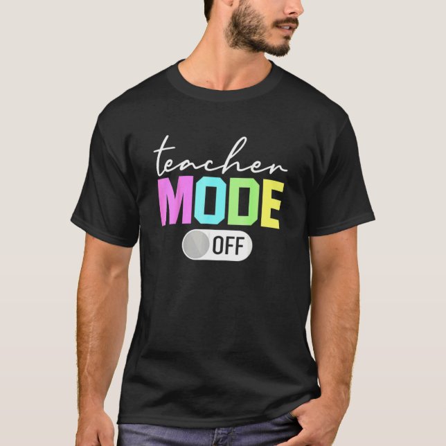 Camiseta Modo De Professora Fim Do Ano Alô Verão 1 (Frente)