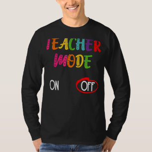 Camiseta Modo De Professora Fim Do Ano Olá Verão