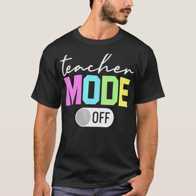 Camiseta Modo De Professora Fim Do Ano Olá Verão (Frente)