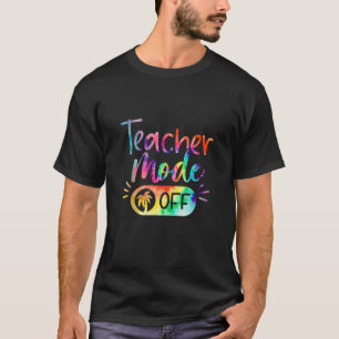 Camiseta Modo De Professora Fora Da Coluna Engraçada De Ver