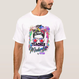 Camiseta Modo De Professora No Cabelo De Arma Mensageiro