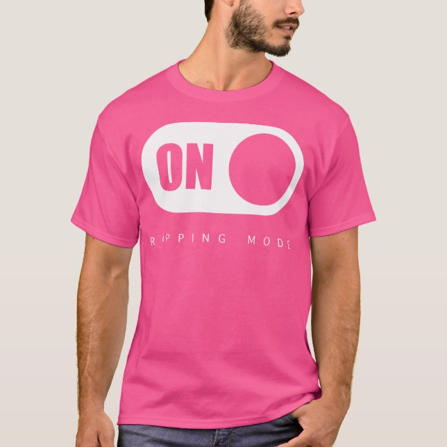 Camiseta Modo de Rapper Hip Hop Rap (Frente)