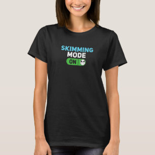 Camiseta Modo de Raspagem Ativado Serviço do Cara da Piscin