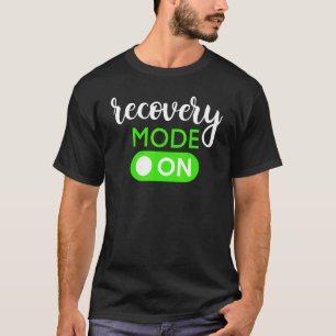 Camiseta Modo de Recuperação Ativado Recupere-se   Sobreviv