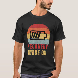 Camiseta Modo De Recuperação Na Marcação De Cirurgia Poste