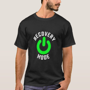 Camiseta Modo de Recuperação no Botão de Ligar