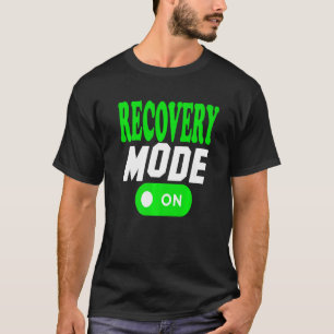 Camiseta Modo De Recuperação No Humor Adulto Obter Bem Em B