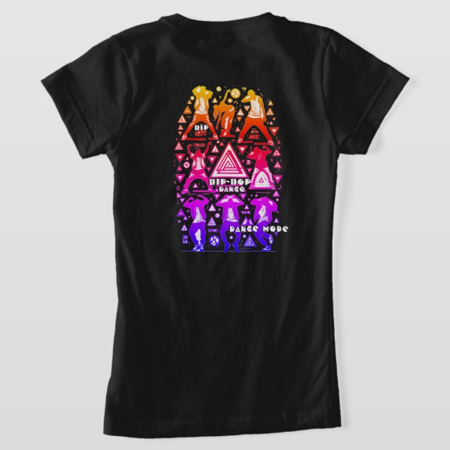 Camiseta Modo de Salto de anca (Postura das costas)