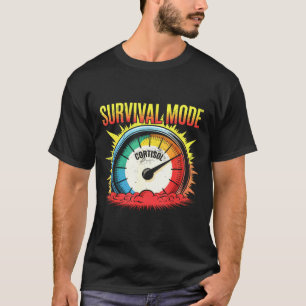 Camiseta modo de sobrevivência cortisol estresse humor cort
