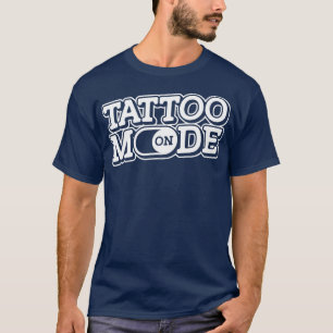 Camiseta Modo De Tatuagem Em Tatuagem De Tatuagem De Tinta 