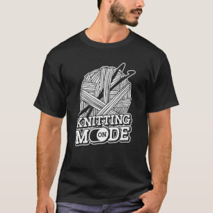 Camiseta Modo de tricô em Artesanato Fio Manuscrito K