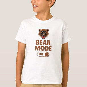 Camiseta Modo de Urso Ativado