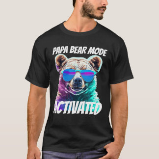 Camiseta Modo de Urso Papa : Ativado