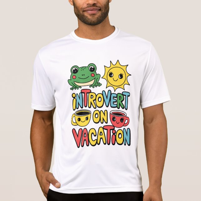 Camiseta Modo de Vacinação Introduzido Capa Curta Masculina (Frente)