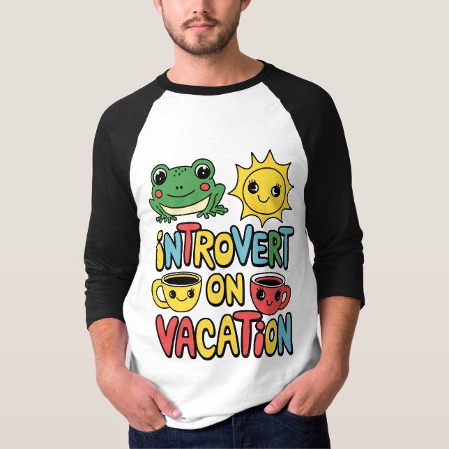 Camiseta Modo de Vacinação Introduzido Capa Curta Masculina (Frente)