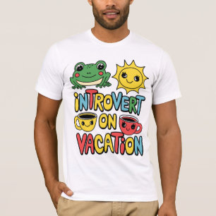 Camiseta Modo de Vacinação Introduzido Capa Curta Masculina