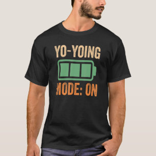 Camiseta Modo de Yo Yoing no Projeto de Bateria