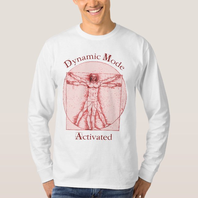 Camiseta Modo dinâmico Capa longa (Frente)