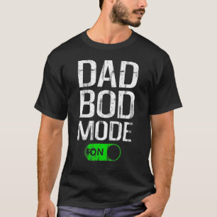 Camiseta Modo Do Bacalhau Do Pai Do Bactéria Do Pai Encaixe