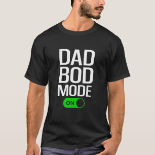 Camiseta Modo Do Bacalhau Do Pai Do Bactéria Do Pai Encaixe