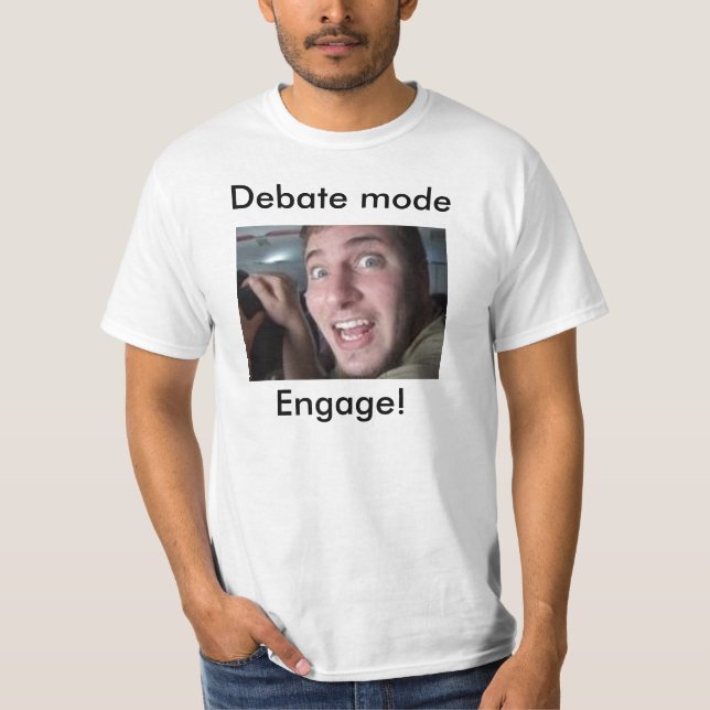 Camiseta Modo do debate (Frente)