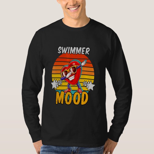 Camiseta Modo do nadador (Frente)