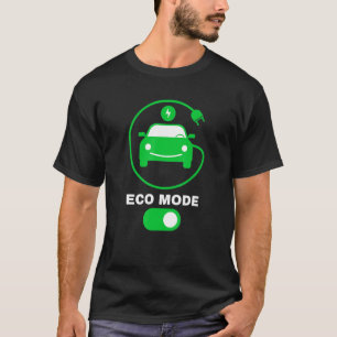 Camiseta Modo ecológico Veículo Elétrico Renovável Limpo El