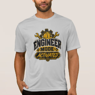 Camiseta Modo Engenheiro Ativado   Humor de Engenharia