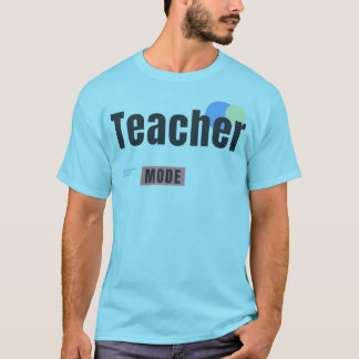 Camiseta MODO ENSINO | Design Gráfico Moderno para Professo