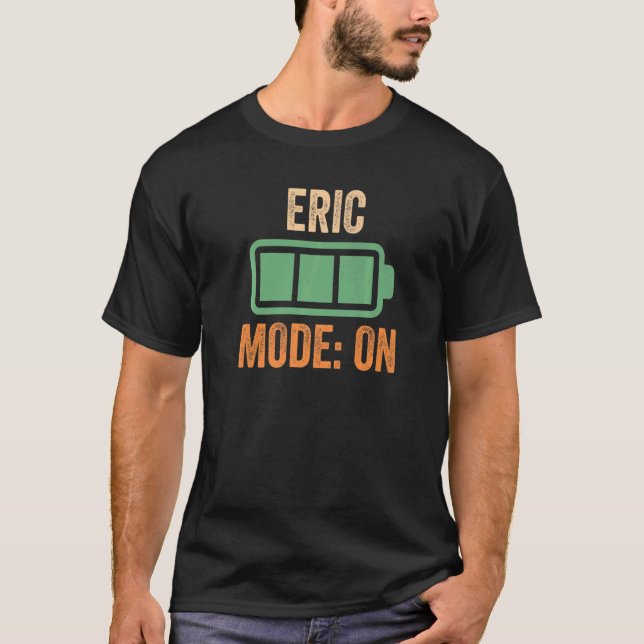 Camiseta Modo Eric na Bateria (Frente)