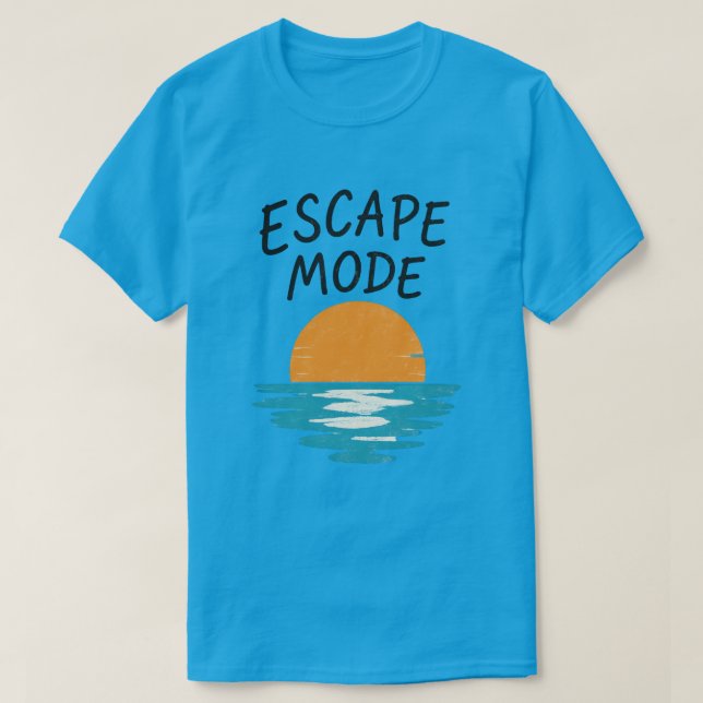 Camiseta Modo Escape (Frente do Design)