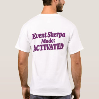 Camiseta Modo Event Sherpa: ATIVADO