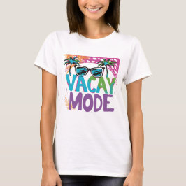 Camiseta Modo férias