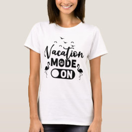 Camiseta Modo férias ativado