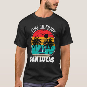 Camiseta Modo Férias Tempo Para Aproveitar San Lucas Retro