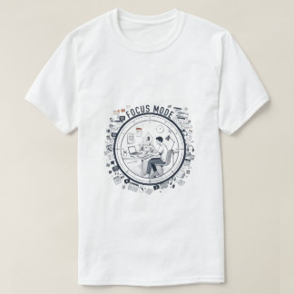 Camiseta Modo Foco | Streetwear de Produtividade