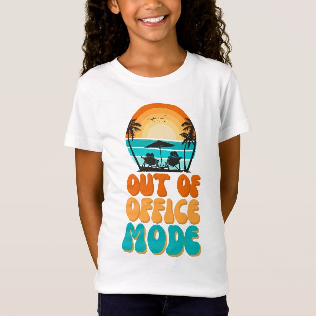 Camiseta Modo Fora do Escritório (Frente)