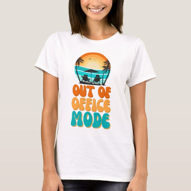Camiseta Modo Fora do Escritório (Frente)