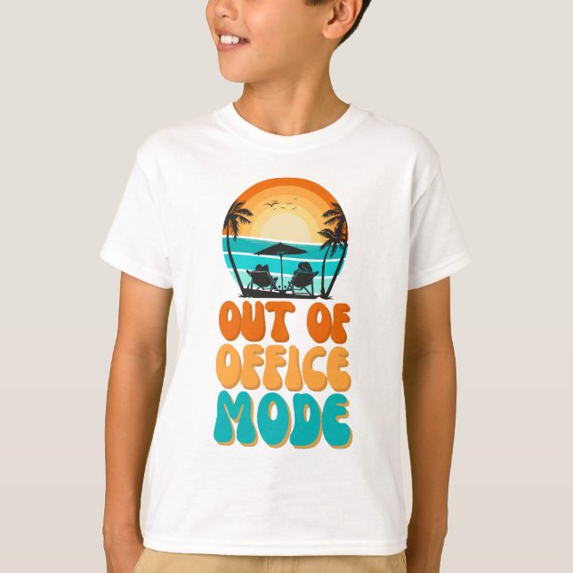 Camiseta Modo Fora do Escritório (Frente)