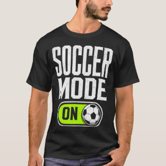 Camiseta Modo Futebol Ligado Torcedor Apaixonado Engraçado