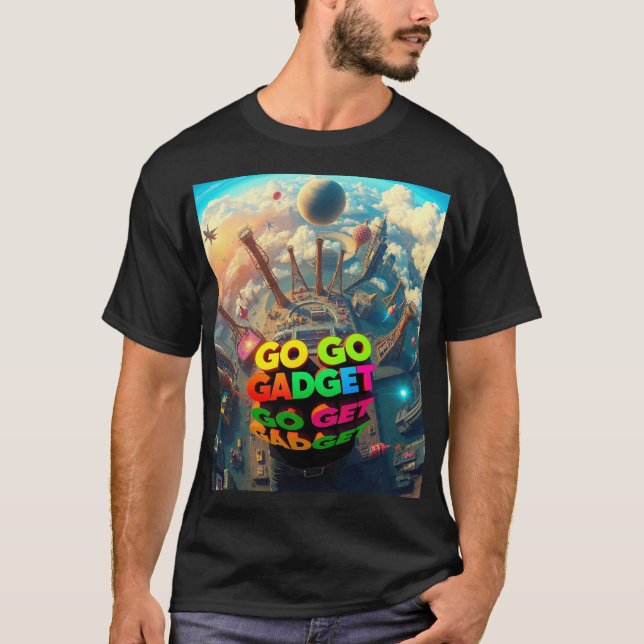 Camiseta Modo Gadget Ativado (Frente)