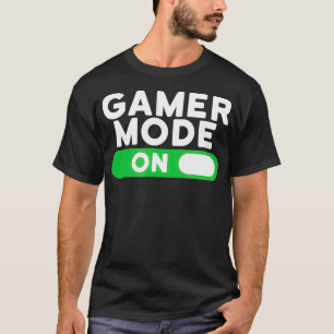 Camiseta Modo Gamer Em Videos games De Jogos Novamente Engr