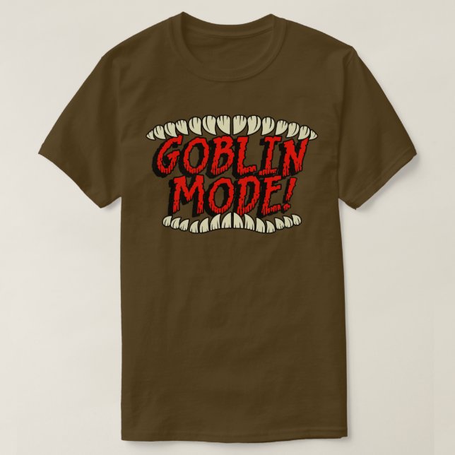 CAMISETA MODO GOBLIN (Frente do Design)